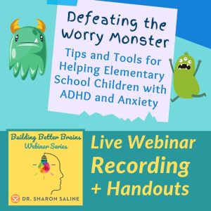 2022 Parenting Webinar Defeating the Worry Monster (Product Image)
