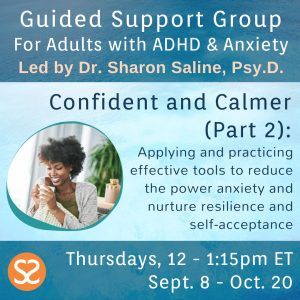 Confident and Calmer Part 2