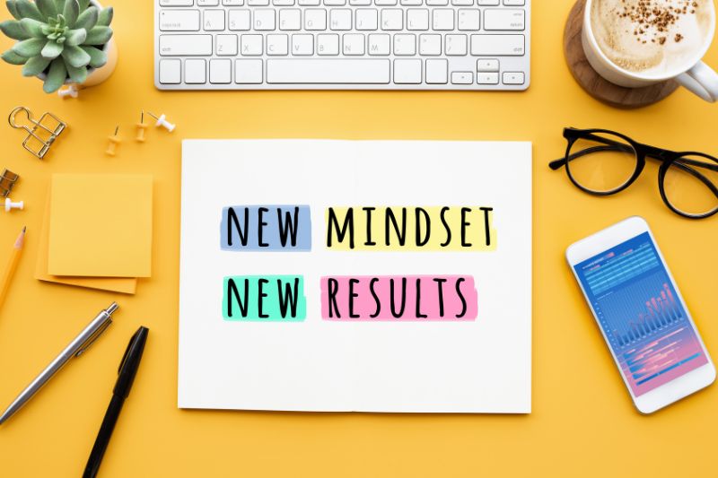 new mindset new results graphic
